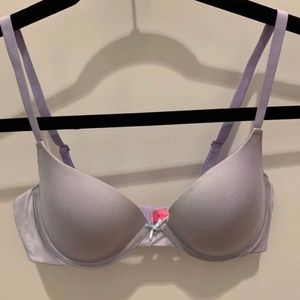 Betsey Johnson Plunging Push Up Bra
